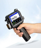 Imprimante à jet d'encre portable Minipro avec buse de 12,7 mm pour l'impression de texte, de codes QR, de codes-barres, de numéros de lots, de logos, de dates et d'étiquettes