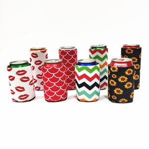 Housses isothermes amusantes pour canettes de bière, thème plage, en néoprène, porte-bière personnalisé avec logo - Product Image 4