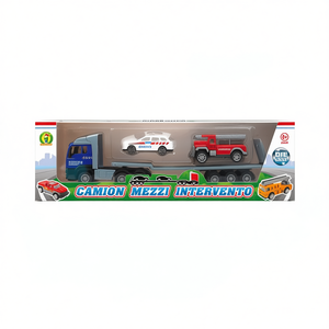 MAZZEO GIOCATTOLI Camión de Intervención de Metal Fundido a Presión, Vehículo de Rescate a Escala 1:36, 36 cm, con Control de Fricción, para Niños de 3+ Años - Product Image 2