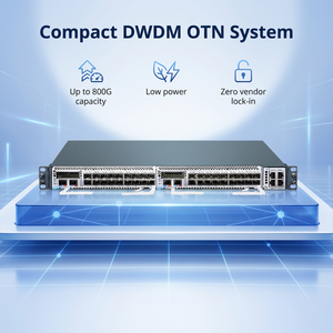Plataforma OTN DWDM Apilable de Alta Escalabilidad 1.6T 200G/400G 1U para ISP y Centros de Datos, Interconexión de Centros de Datos DCI STN6800-D16-1U - Product Image 5