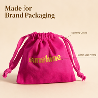Pochette à savon pour bougie en coton et lin imprimé de logo personnalisé sac cadeau écologique à cordon