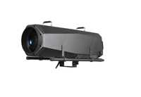 Projecteur LED 1200W IP54 avec contrôle DMX512, angle de faisceau 4.5-25°, Gobo rotatif 6+0, température de couleur 8100K, idéal pour les mariages