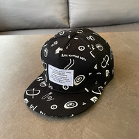 Logotipo personalizado Graffiti Cool Design Snapback Sport Hat Unisex Fashion Patch Hats Snapback Cap para hombres