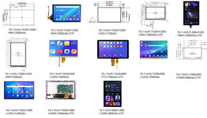 หน้าจอแสดงผลขนาด 10.1 นิ้ว ความละเอียด 1280x800 ความสว่างสูง 800nits แบบ IPS HDMI TFT LCD พร้อมระบบสัมผัสแบบ Capacitive - Product Image 5