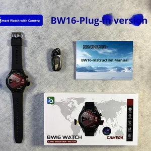 Montre connectée Android BW16 |   Étanche IP68, double SIM |   Écran IPS de 1,75'', moniteur de fréquence cardiaque/d'oxygène, appareil photo et charge rapide magnétique - Product Image 2