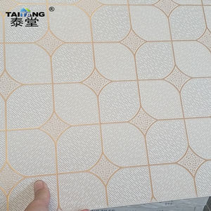 Panneau de plafond suspendu 60*60 cm, panneau de plafond PVC, faux plafond en plâtre, <span class=keywords><strong>lambris</strong></span> PVC, panneau de plafond pour maisons - Product Image 6