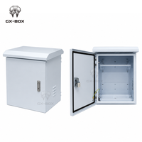 Boîtier de distribution électrique IP54 résistant aux intempéries, monté sur poteau, avec surveillance CCTV, ventilé, pour batterie