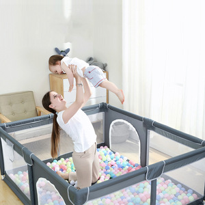<span class=keywords><strong>Corralito</strong></span> de bebé plegable <span class=keywords><strong>barato</strong></span> seguro para el viaje Corralitos para niños, 210D <span class=keywords><strong>corralito</strong></span> de tela grande de bebé, venta al por mayor del 2025 DE LA RHS-PPEN1 - Product Image 6