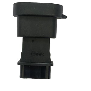 Delphi 6-pin nam ô tô <span class=keywords><strong>Adaptor</strong></span> H43 H18.5 H33 <span class=keywords><strong>Xenon</strong></span> cắm đèn sương mù ánh sáng kín kết nối DJ7068Y-2.8-11 đồng liên hệ với IP67 - Product Image 1