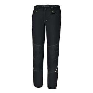 BETA - 076000102 Work trekking <b>trousers</b> in <b>stretch</b> fabric, <b>black</b>/green - EAN 8054809405957 WORK <b>TROUSERS</b> DENIM WORK <b>TROUSERS</b> - Product Image 1