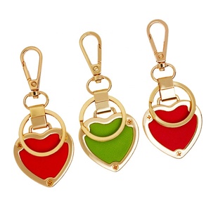Nice Fashion Heart Shape <strong>Keychain</strong> Wholesale Multiple Colors Metal <strong>Keychain</strong> High Quality <strong>Custom</strong> Pendant Key Ring for Decoration - Product Image 6