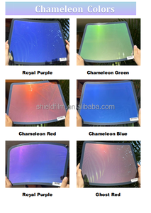 Film solaire pour vitres de voiture en céramique nano 40/60 pouces, couleur <span class=keywords><strong>caméléon</strong></span> violet/bleu, changement de couleur UV, rejet IR à 90 %, garantie 8 ans - Product Image 3