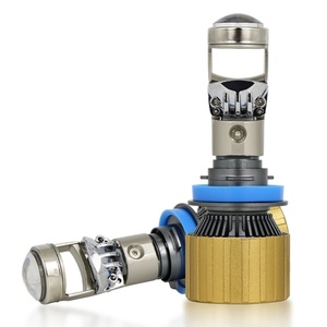 Phare LED H7 de haute qualité 75 watts, ampoule LED H4 24000 lm, phare LED automobile, lentille de projecteur MINI - Product Image 4