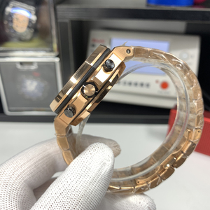 Reloj de Pulsera de Cuarzo de Acero Inoxidable Deportivo Ovalado de Lujo Personalizado de Alta Gama para Hombre con Movimiento Luminoso a Prueba de Agua - Product Image 6