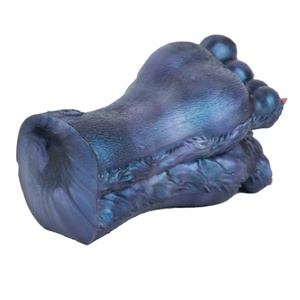 GEEBA Feet Shaped Pocket Pussy fox Feet Male <b>Masturbator</b> Silicone Pocket Pussy alien Pussy Feet Fetish <b>Masturbator</b> for Men - Product Image 5