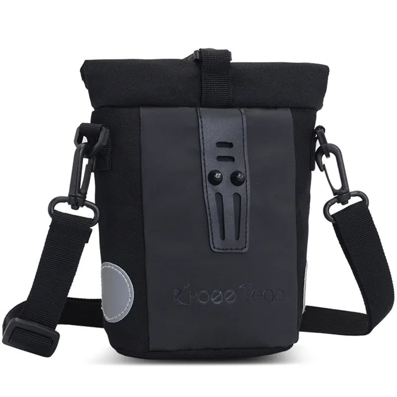 Multi-functional Sport Sling Bag Black bag for daily and outdoor.