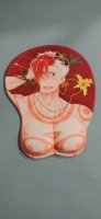 Repose-poignets pour clavier de bureau en mousse à mémoire de forme, repose-poignets pour souris avec motif Anime Boobs, tapis de souris 3D avec logo personnalisé