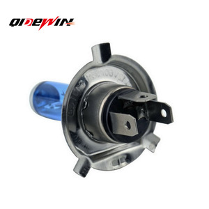 Ampoules de phares halogènes automobiles QIDEWIN H1 H3 H4 H7 9005 9006 H11 55W 100W Type à lentille bleue - Product Image 3
