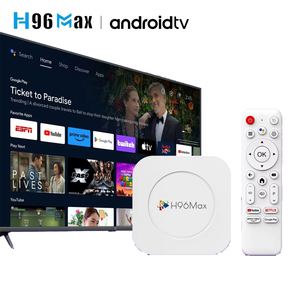 Dispositivo de Streaming <span class=keywords><strong>H96</strong></span> MAX Ott con WiFi 6 Potente, RAM DDR2, Android 14 <span class=keywords><strong>Pro</strong></span> Premium Inteligente con Reproductor IPTV, Garantía de 12 Meses - Product Image 1