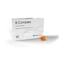 Capsules de vitamines du complexe B de haute qualité fabriquées en Italie PR342024, complément alimentaire pour adultes en marque privée