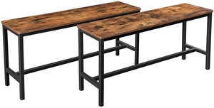 Bar <strong>Table</strong> With 2 Bar <strong>Stools</strong> <strong>and</strong> Breakfast Bar <strong>Table</strong> <strong>and</strong> <strong>Stools</strong> <strong>Set</strong> for Kitchen - Product Image 2