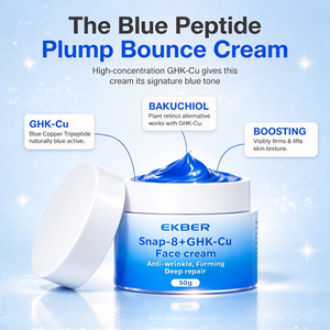 Crème Visage au Cuivre et Peptides Snap8 Marque Blanche – Raffermissante, Hydratation Intense, Améliore les Peaux Rugueuses - Product Image 3