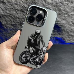 <span class=keywords><strong>Coque</strong></span> de téléphone IMD tendance pour garçon, motif <span class=keywords><strong>moto</strong></span> coloré argenté, compatible <span class=keywords><strong>iPhone</strong></span> 16 Plus 15 <span class=keywords><strong>Pro</strong></span> <span class=keywords><strong>Max</strong></span> 14 13 12 <span class=keywords><strong>11</strong></span>, étui arrière de protection pour mobile - Product Image 3