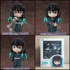 Action Figure Articolate <span class=keywords><strong>Demon</strong></span> <span class=keywords><strong>Slayer</strong></span> Serie Completa Q-Version KO da 10CM, Modellino da Collezione, Ornamento da Scrivania, Giocattolo Trendy in PVC per Ragazzi, Regalo Divertente - Product Image 5