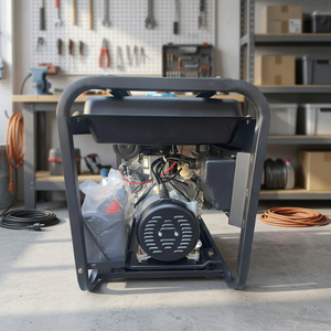 เครื่องกำเนิดไฟฟ้าดีเซล SS SAMSON 5KW ระดับอุตสาหกรรม 240V 50Hz สตาร์ทด้วยระบบไฟฟ้า โครงเปิดแบบพกพา ระบบระบายความร้อนด้วยอากาศ - Product Image 4