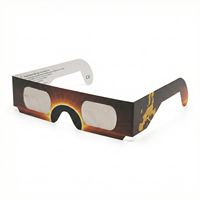 Lunettes d'éclipse solaires certifiées CE ISO
