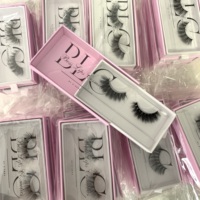 Cils en gros bande russe cils en vrac Faux vison cils 3d vison cils en gros cils pour les yeux Faux Cils vison