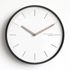 EMITDOOG classico <span class=keywords><strong>orologio</strong></span> da parete in <span class=keywords><strong>vetro</strong></span> con struttura in metallo al quarzo senza ticchettio <span class=keywords><strong>orologio</strong></span> da parete rotondo personalizzato in <span class=keywords><strong>vetro</strong></span> decorazione per interni <span class=keywords><strong>orologio</strong></span> da parete moderno - Product Image 2