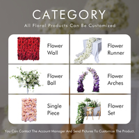 COLOTISAN haute qualité fleurs artificielles papillon orchidée Rose Bouquet événements de mariage décor de fête bricolage utilisation herbe Type de plante