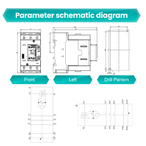 คอนแทคเตอร์ไฟฟ้า 3 โพล Siemens ของแท้ใหม่เอี่ยม รุ่น AC-3e/AC-3 80A 24V DC <span class=keywords><strong>SIRIUS</strong></span> 3RT2045-1KB40 - Product Image 5