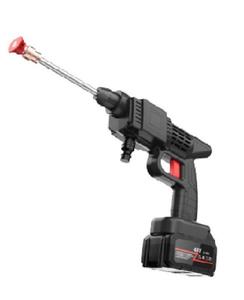 <span class=keywords><strong>Nettoyeur</strong></span> <span class=keywords><strong>haute</strong></span> <span class=keywords><strong>pression</strong></span> portable 21V à <span class=keywords><strong>batterie</strong></span> avec distance de pulvérisation de 10 m, tête de pistolet en alliage - Ensemble de pistolet de lavage électrique, pulvérisateur de mousse - Product Image 1