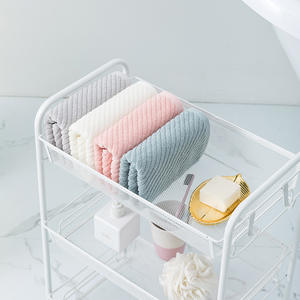 Toalla de color liso Cotton Love, 35x75 cm, toalla facial absorbente suave de algodón puro para el hogar M1810 - Product Image 2