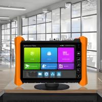 Testeur de vidéosurveillance à écran tactile IPS 4K H265 POE WIFI 7 pouces avec port Gigabit Ethernet Caméra de sécurité IP en plastique