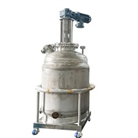 Réservoir chimique industriel à manteau chauffant Borui 500L, à flux plug-in, avec agitateur, en acier Inconel, prix personnalisables, dimensions longues