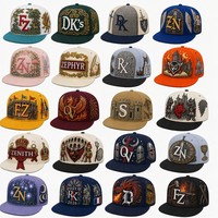 Op maat gemaakte 3D geborduurde logo vintage 5-panel sport pet voor heren luxe effen katoenen Gorras 1.1 fitted snapback pet