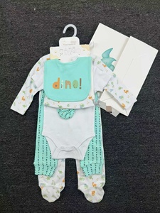 Set di <span class=keywords><strong>Abbigliamento</strong></span> per Neonati all'Ingrosso, Vestiti per Bambino con Simpatici Cartoni Animati, Set di 7 Pezzi - Product Image 4
