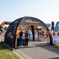 Arche gonflable KCCE pour événements sportifs en plein air, publicité, ligne de départ/arrivée, marathon, course, entrée d'événement