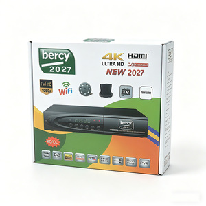 Récepteur satellite terrestre DVB T2 S2 COMBO en boîtier métallique, capteur IR unique, WiFi, FTA pour l'Afrique - Product Image 2