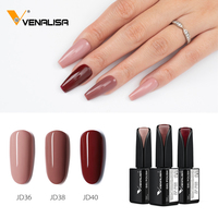 VENALISA 3 pièces/kit vernis à ongles gel de noël imbiber nail art haute qualité gel à ongles usine une couche couleur manteau 15 série