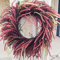 Printemps Décoration De Mariage Fleur Porte Couronne Artificielle