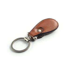 Llavero de Metal Sublimado, Porta Llaves de Cuero PU PVC con Logotipo Personalizado Grabado - Product Image 4