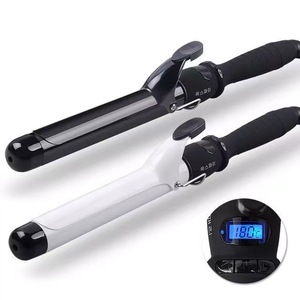 <span class=keywords><strong>Fer</strong></span> <span class=keywords><strong>à</strong></span> <span class=keywords><strong>boucler</strong></span> automatique professionnel en céramique ionique <span class=keywords><strong>avec</strong></span> écran LCD, fil rotatif <span class=keywords><strong>à</strong></span> 360 degrés, chauffage PTC, ensemble d'outils de coiffage pour ondulations capillaires - Product Image 4