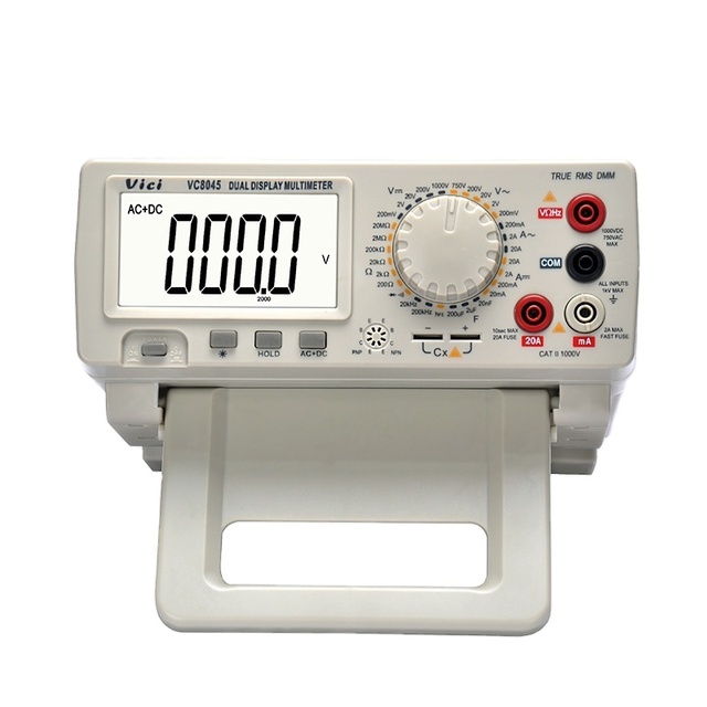 Vici VC8045 Benchtop Digital Multimeter 4 1/2 Digit True RMS AC DC Overload Protection Factory Price
