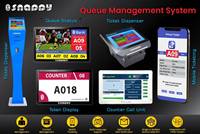 Snappy 2024 nouvelle technologie système d'affichage de statut de file d'attente de 55 pouces équipement publicitaire pour la banque d'hôpital et d'autres organisations