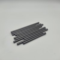 Carbono para Electrodos de Alta Pureza 99.99%, Barra de Grafito de 2-8 mm, Resistencia a la Flexión de 40 Mpa, Autolubricante, Aplicaciones de Grafito