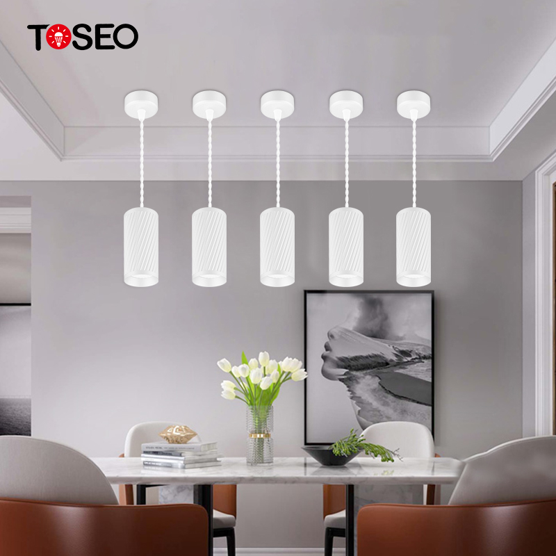 Champagne Gold LED Chandeliers Ceiling Pendant Light GU10 Luxury 60xH130mm
